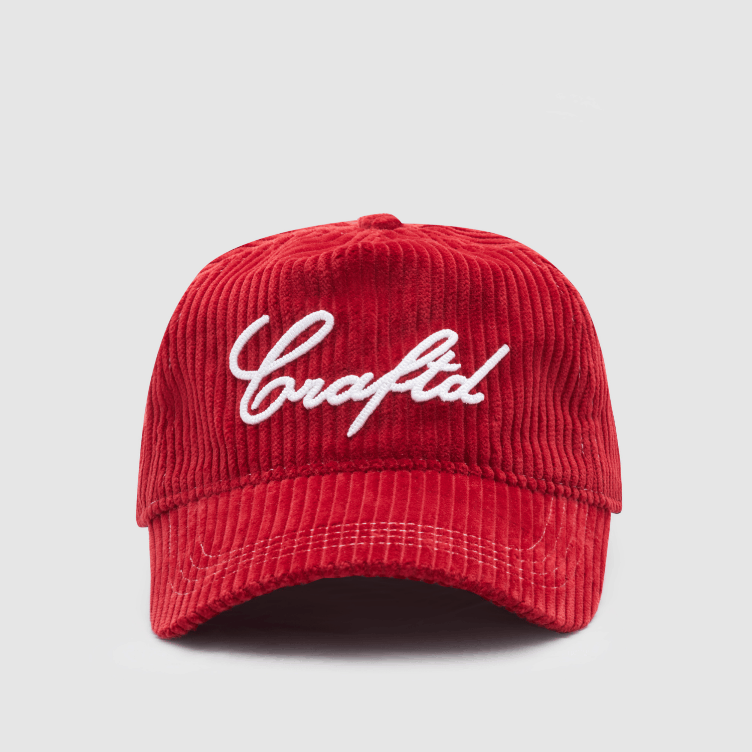 Signature Hat - Cord (Red)