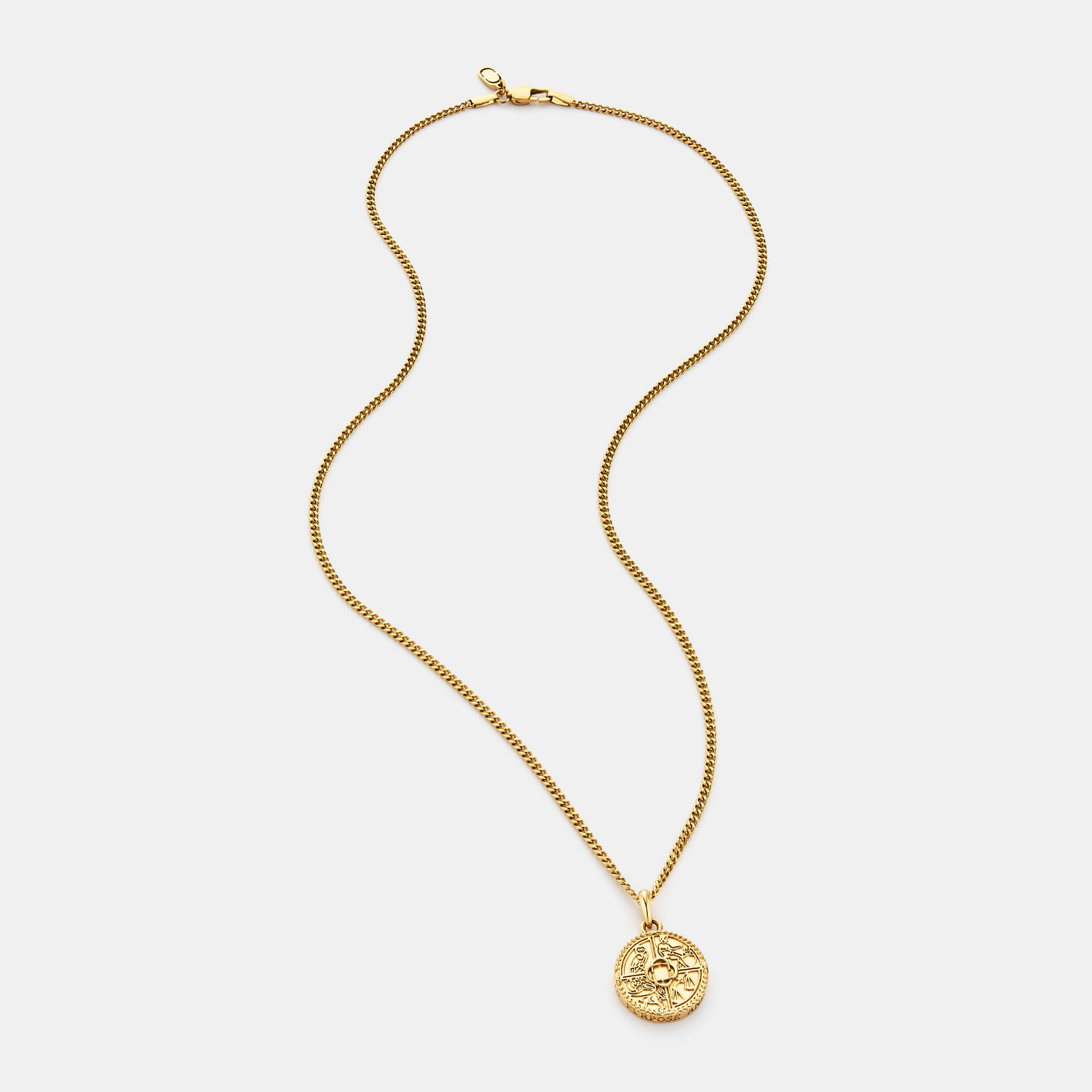 Virtues Pendant (Gold)